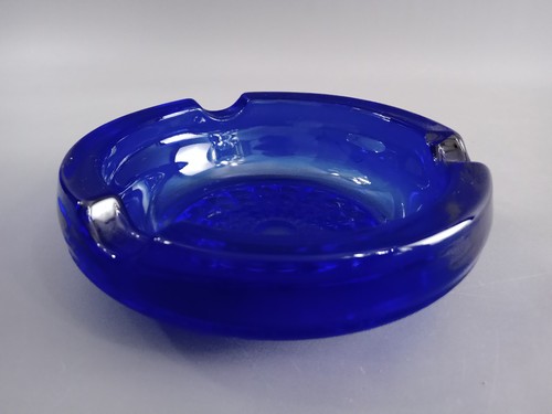 Ddr aschenbecher schweres glas - ddr,