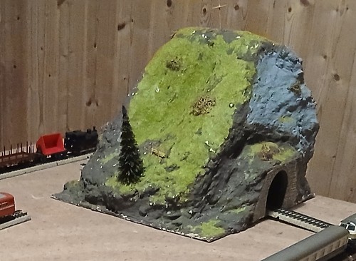 Modellbahn tunnel mit - modellbahn,