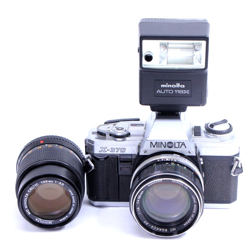 Minolta 370 filmkamera - x-370, mc