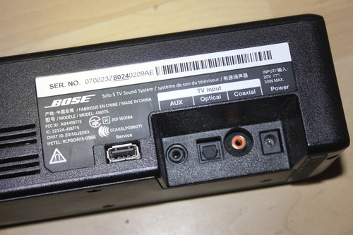 Bose solo soundsystem - solo, 5