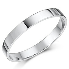 3mm Platinum Hochzeit Ring M