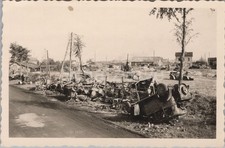 Foto, I.R.58, Stuka Straße in Frankreich (MJ-42)1025