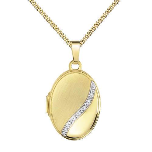 Amulett gold 585 - gold, medaillon