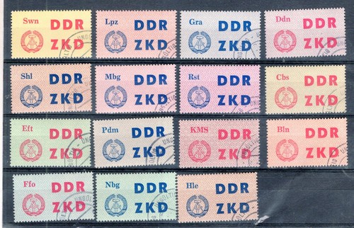 Germany ddr 15 - 1/15,, complete