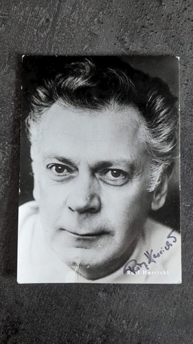 Autogramm rolf herricht - -,