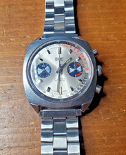 BME Racing Chronograph Kal. Valjoux 7733 70's läuft perfekt! Frische Revision!