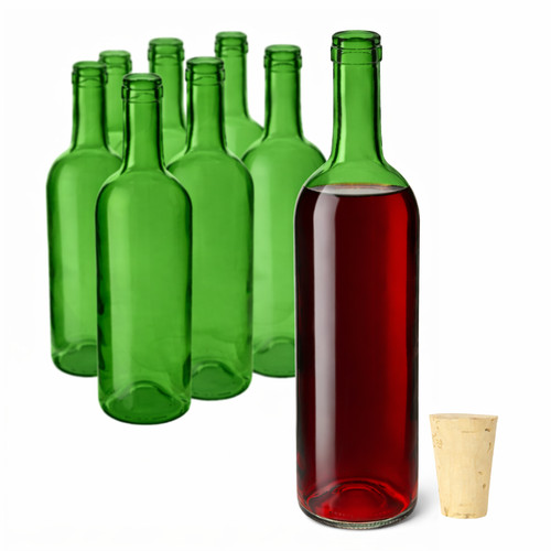Weinflasche 750 glasflasche - 750,
