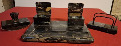 Marmor schreibtisch set - marmor,