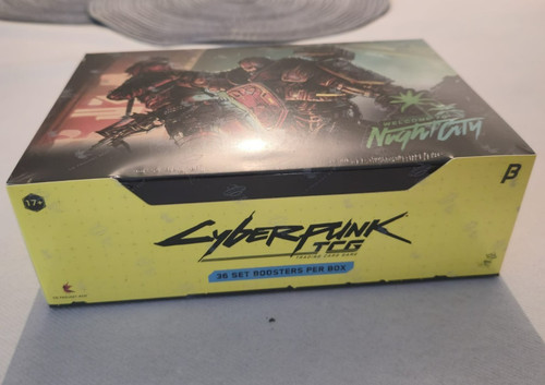 Cyberpunk tcg welcome night - tcg, to