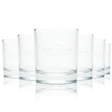 6x Jack Daniels Whiskey Glas