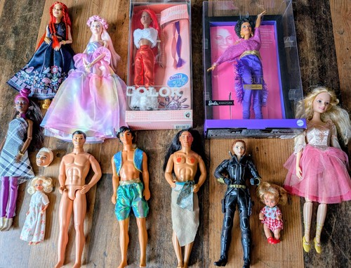 Barbie collector lot hybrids - barbie,