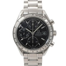 Omega Speedmaster Date 3513.50 Chronograph Automatik schwarzes Zifferblatt...