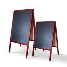 Kundenstopper Kreidetafel  Mit Holzrahmen Werbetafel Aufsteller Werbeaufsteller