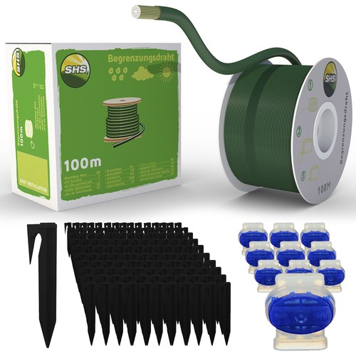 100m kabel 300 erdspiesse - kabel, +