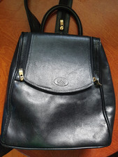 Damen Rucksack, Echt Leder, Italien Design