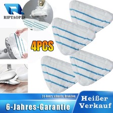 Dampfbesen Ersatzpads mit Dreieckigem Für CLEANmaxx Dampfreiniger Zubehör weiß