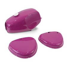 Defekt : Tank / Benzintank für Simson S51 / S50 / S70 mit Seitendeckel lila