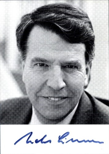 Politiker helmut linssen - ak,