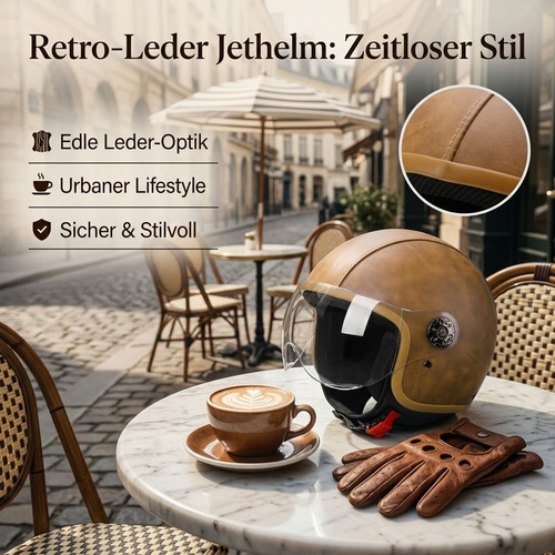 Braun enduro helme - braun, 3/4