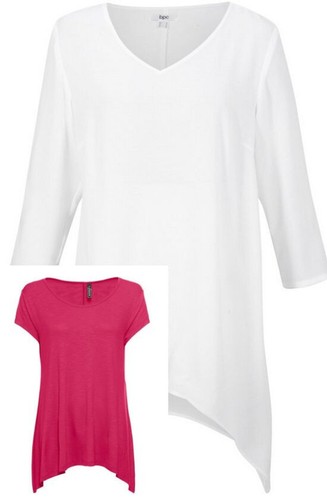 Damen bluse tunika shirt - tunika,