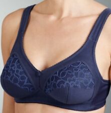 SCHICKER bügelloser MARKEN-BH marine-blau GR.80 85 90 95 100 110 CUP B NEU