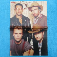 U2 POSTER BRAVO 2 Seiten 1980er Jason Donovan