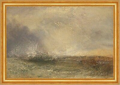 Stormy sea breaking - stormy, a