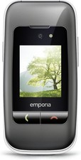 Emporia ONE Seniorenhandy, Klapphandy, SOS-Taste, Silber  [B-Ware]
