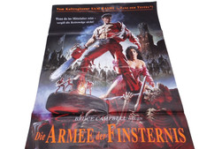 Armee der Finsternis Horror Altes Vintage Kino Film Plakat Poster A1 Gefaltet
