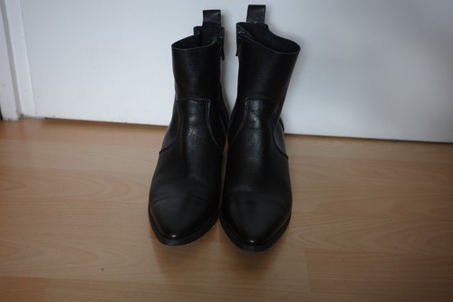 Hallhuber leder stiefeletten - -, leder-stiefeletten