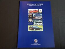 1998 BMW Alpina Teile für BMW 5er Reihe E34 Spoiler Felgen Prospekt Brochure
