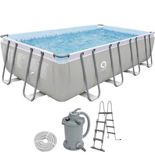 Pool komplettset 549x305x122cm - komplettset,
