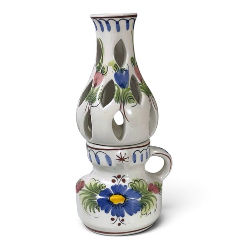 Vintage keramik windlicht - vintage,