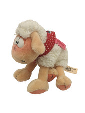 VANILLIVI Schaf Schäfchen mit Halstuch 14 cm Diddl Kuscheltier Plüschtier Punkte