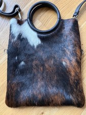 Handtasche Leder Kuhfell