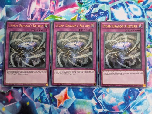 Yugioh karten playset storm - 3x,