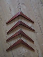 4 x Kleiderbügel 60er