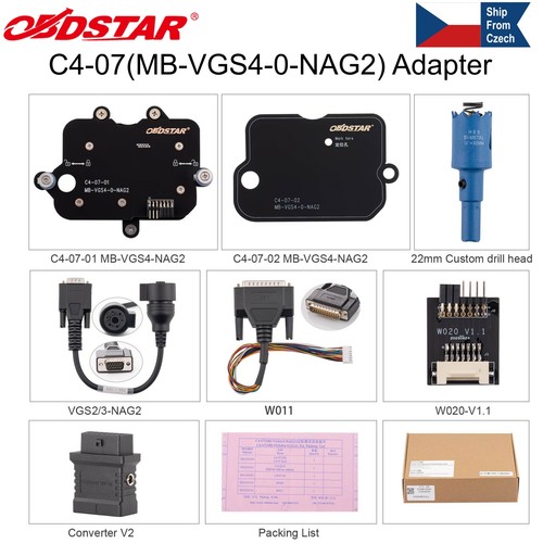 Obdstar 07 - obdstar, c4-07(mb-vgs4-0-nag2)