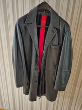 Herren Ledermantel Gr. M, Lamm