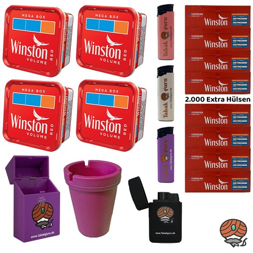 Winston red rot volumentabak - winston,