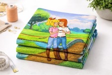 Stoff Panel - Jersey mit Bibi