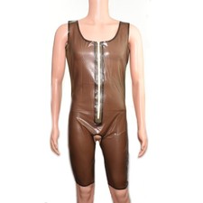 Latex Body ouvert with Zipper