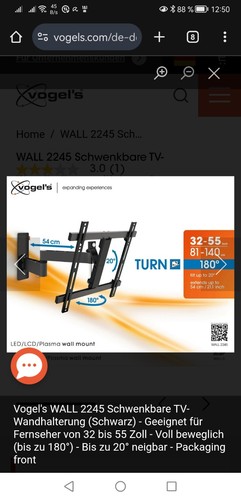 Vogel wall 2245 - vogel's,