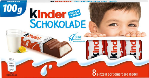 Kinder schokolade 5 g - kinder,