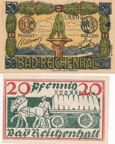 50 pfennig banknoten - 20,