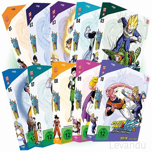 Dvd dragonball kai box - z,