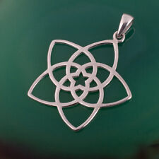 Venusblume Blume der Liebe Anhänger Amulett echt 925 Silber des Lebens  Geschenk
