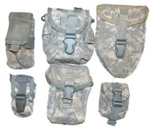versch. MOLLE Taschen US Armee ACU AT Digital Tarn UCP Camo Koppeltasche Army