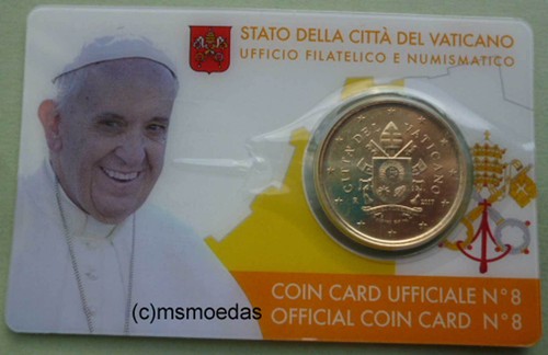 Vatikan euro cent münze - vatikan, 50