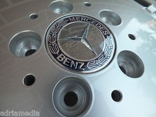 Mercedes Radzierdeckel Raddeckel ROYALBLAU  Deckel W201 W124 190 190D 190E Felge